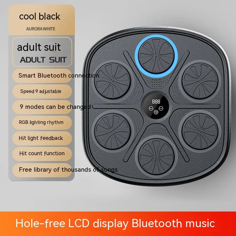 Music Boxing Target Wall Fitness Equipment β Rhythm Training with Sound-Responsive Impact Zones