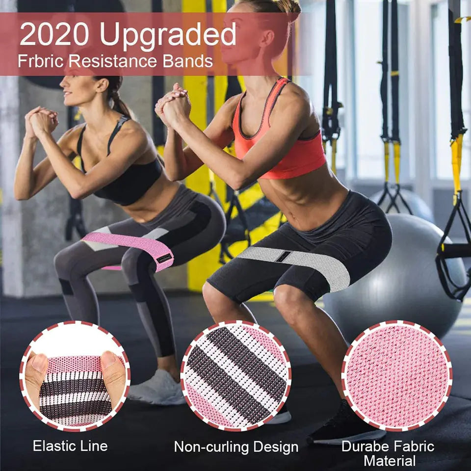 Fitness Elastic Yoga Resistance Bands β Strength, Flexibility & Full-Body Toning Anywhere