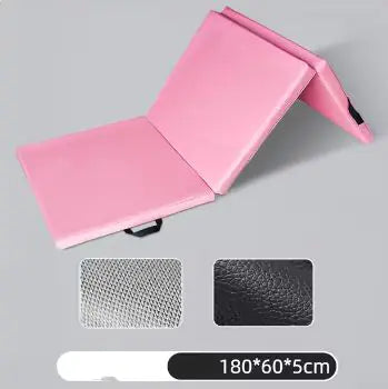 Triple Fold Fitness Mat β Cushioned Support for Yoga, Gymnastics & Home Workouts