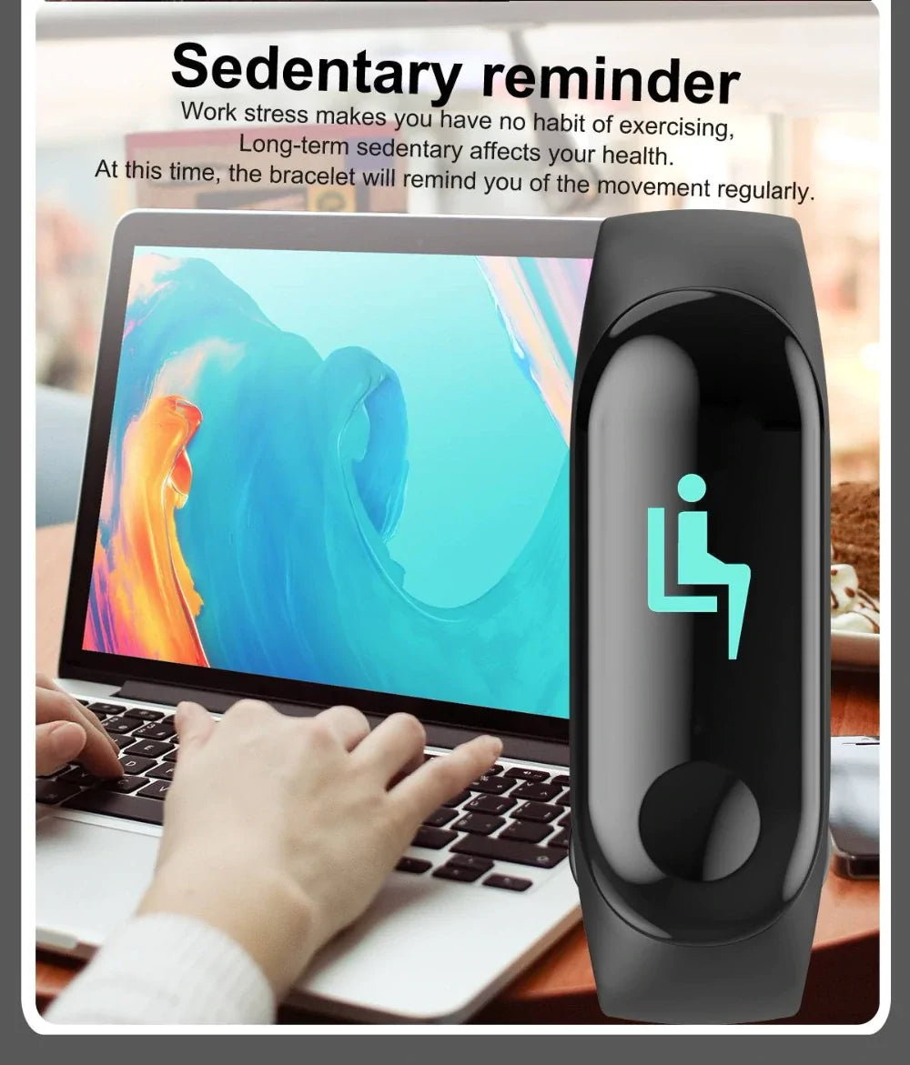 Smart Fitness Bracelet – Real-Time Health & Activity Tracker for Daily Wellness