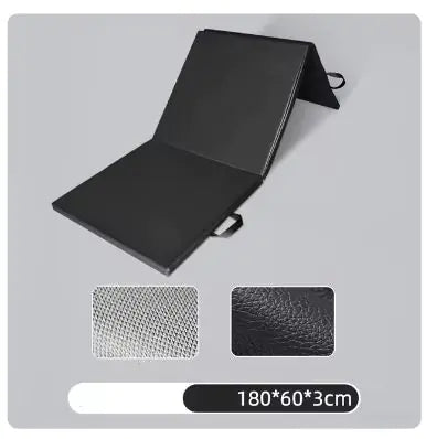 Triple Fold Fitness Mat β Cushioned Support for Yoga, Gymnastics & Home Workouts