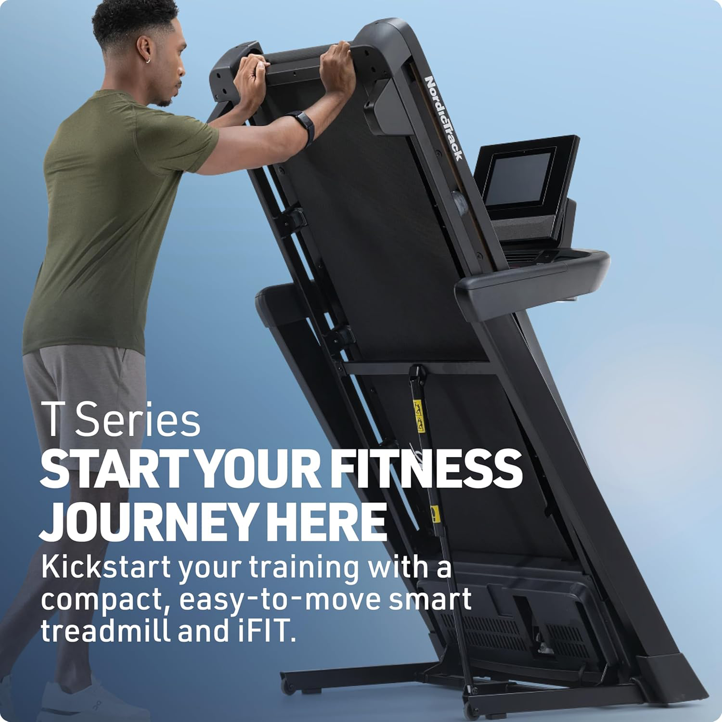 NordicTrack T Series 5 Treadmill β Compact Power for Home Fitness