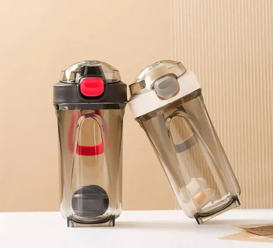 Fitness Shake Cup – 32oz Leak-Proof Shaker with Bounce Cover Lid