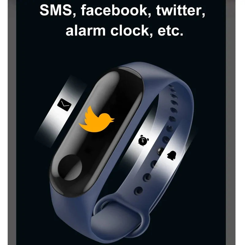 Smart Fitness Bracelet – Real-Time Health & Activity Tracker for Daily Wellness