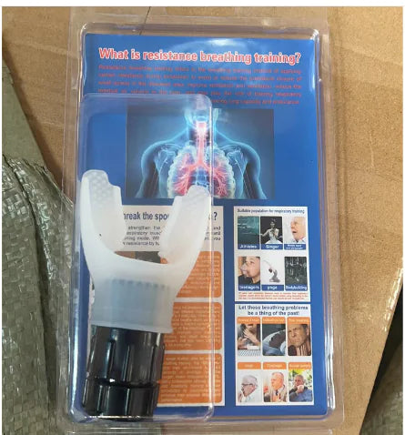 Lung Fitness Trainer – Adjustable Resistance Device for Respiratory Strength & Endurance
