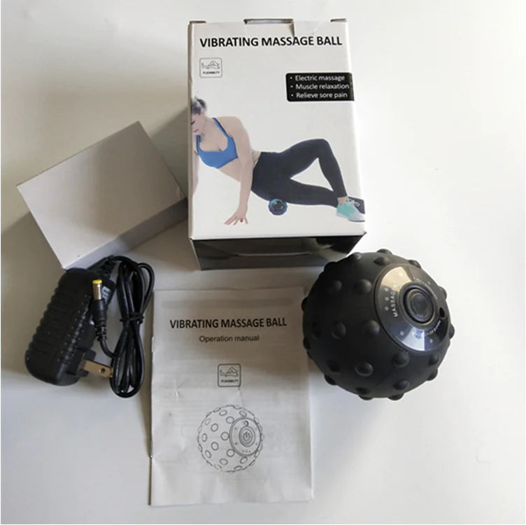 Electric Massage Fitness Ball β Portable Deep Tissue Relief & Recovery Anywhere