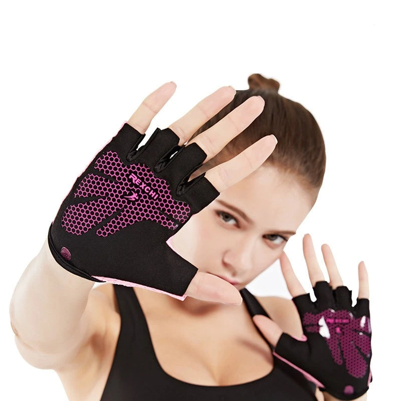Fitness Sport Gloves – Breathable, Padded Training Gloves for Lifting, Cardio & Cross Training