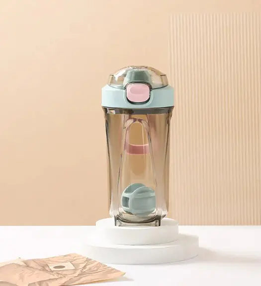 Fitness Shake Cup – 32oz Leak-Proof Shaker with Bounce Cover Lid