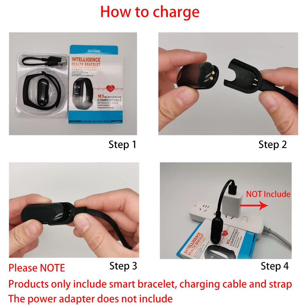 Smart Fitness Bracelet – Real-Time Health & Activity Tracker for Daily Wellness