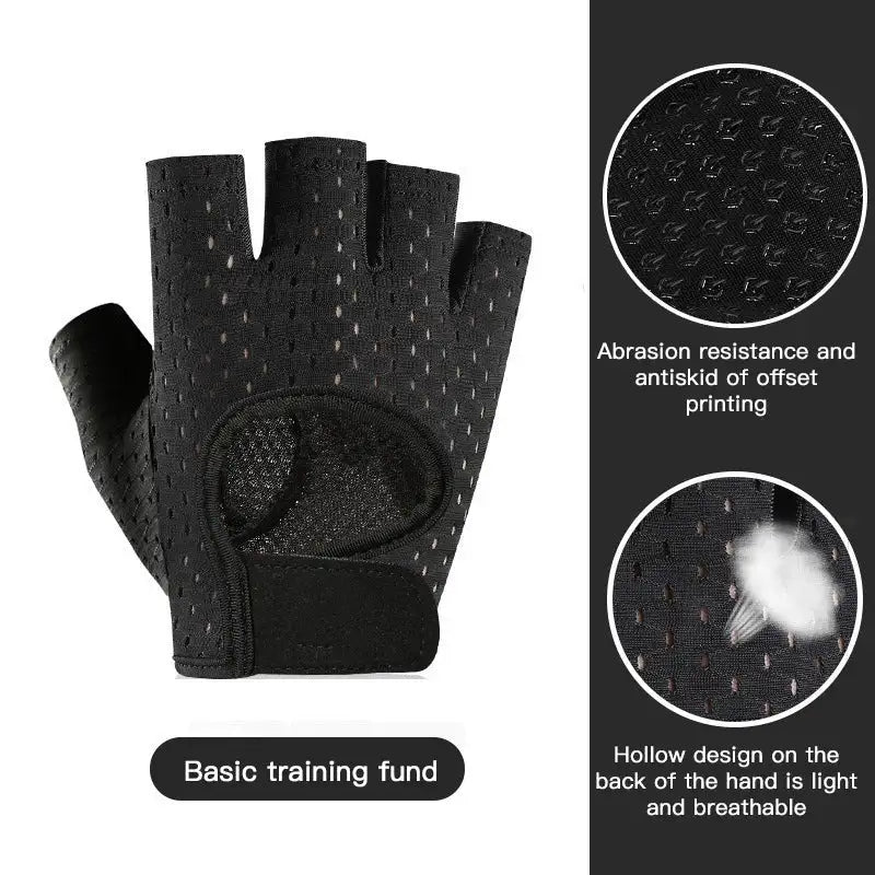 Fitness Sport Gloves – Breathable, Padded Training Gloves for Lifting, Cardio & Cross Training
