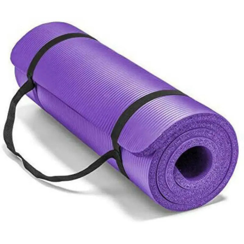 Widened Non-Slip Fitness Mat – Extra Space & Comfort for Yoga, Stretching & Floor Workouts