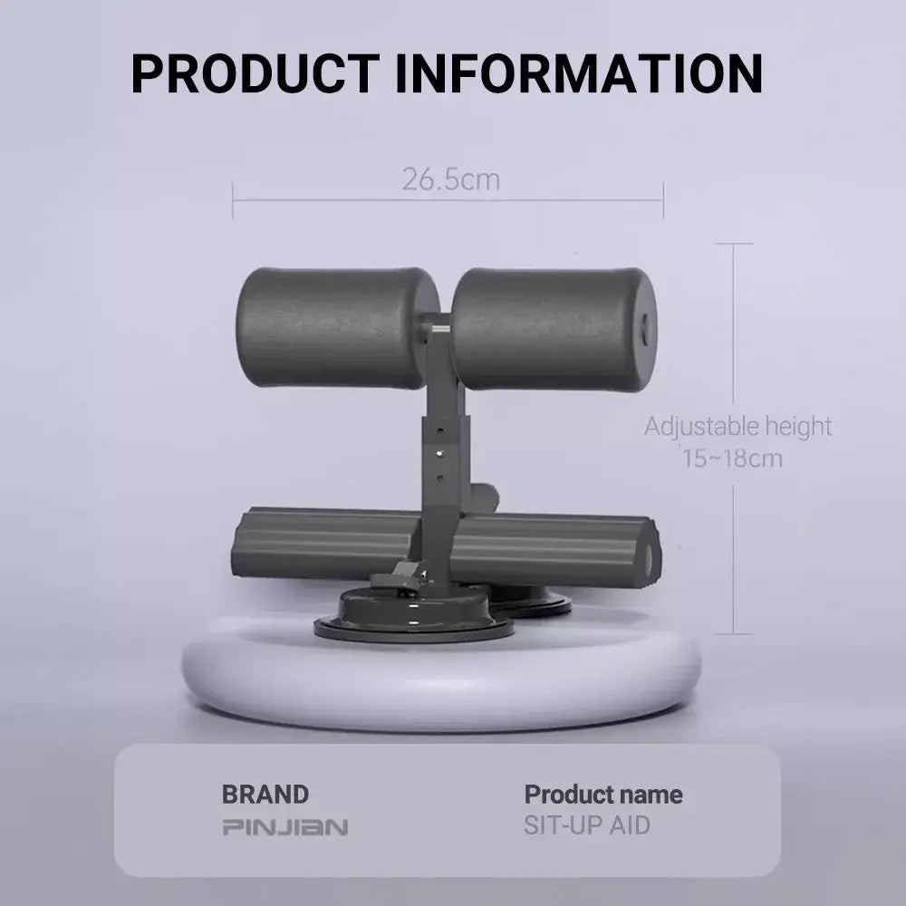 Portable Sit-Up Bar with Suction Base