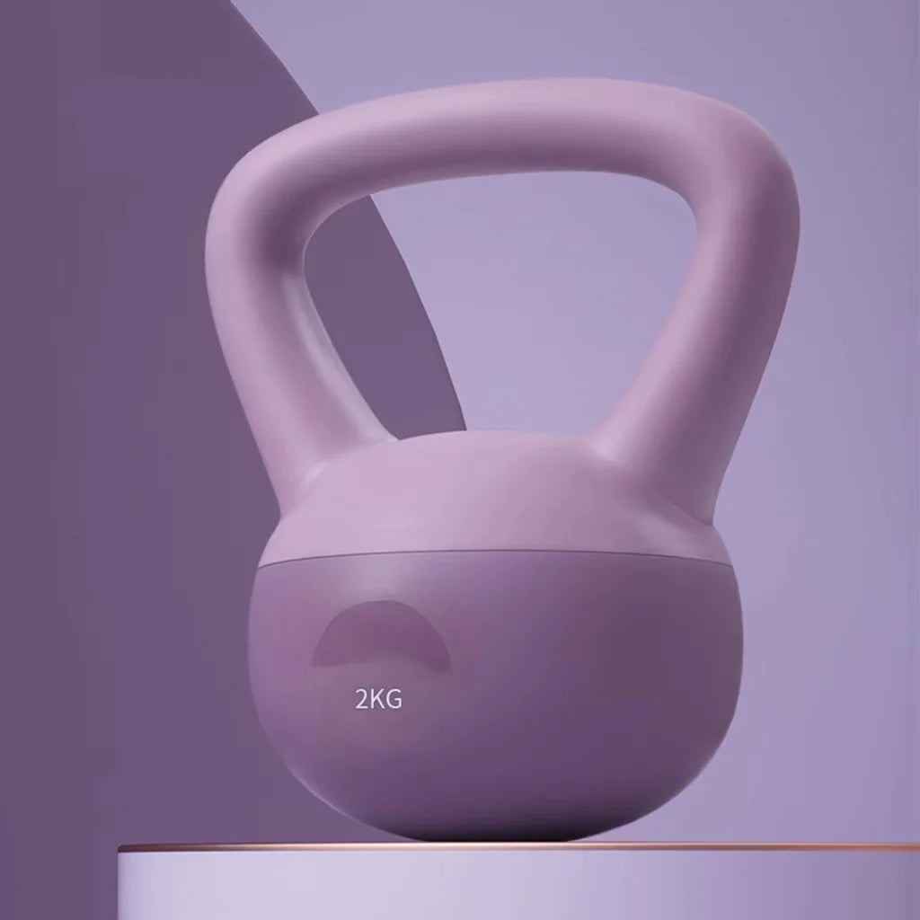 Women’s Fitness Home Kettlebell – Durable PVC for Core Training & Strength Building