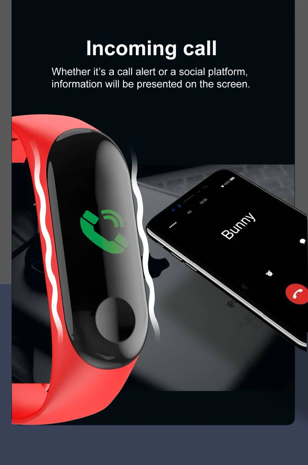 Smart Fitness Bracelet – Real-Time Health & Activity Tracker for Daily Wellness