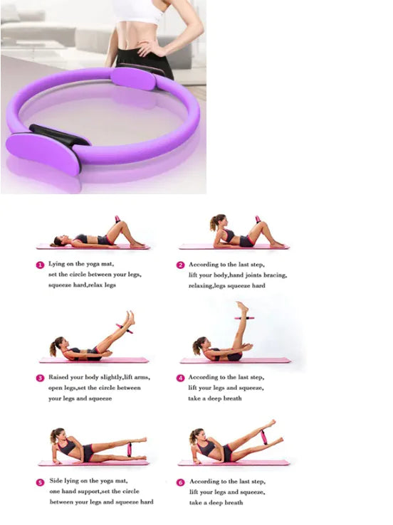 itness Ring – Pilates Magic Circle for Toning, Flexibility & Core Strength
