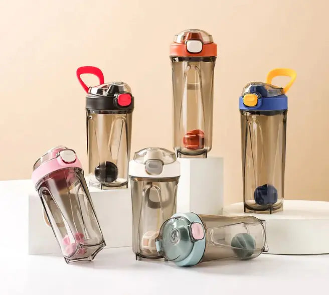 Fitness Shake Cup – 32oz Leak-Proof Shaker with Bounce Cover Lid