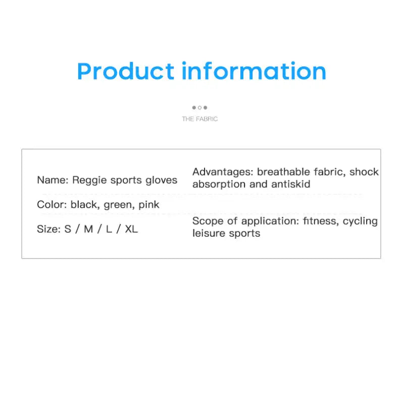 Fitness Sport Gloves – Breathable, Padded Training Gloves for Lifting, Cardio & Cross Training