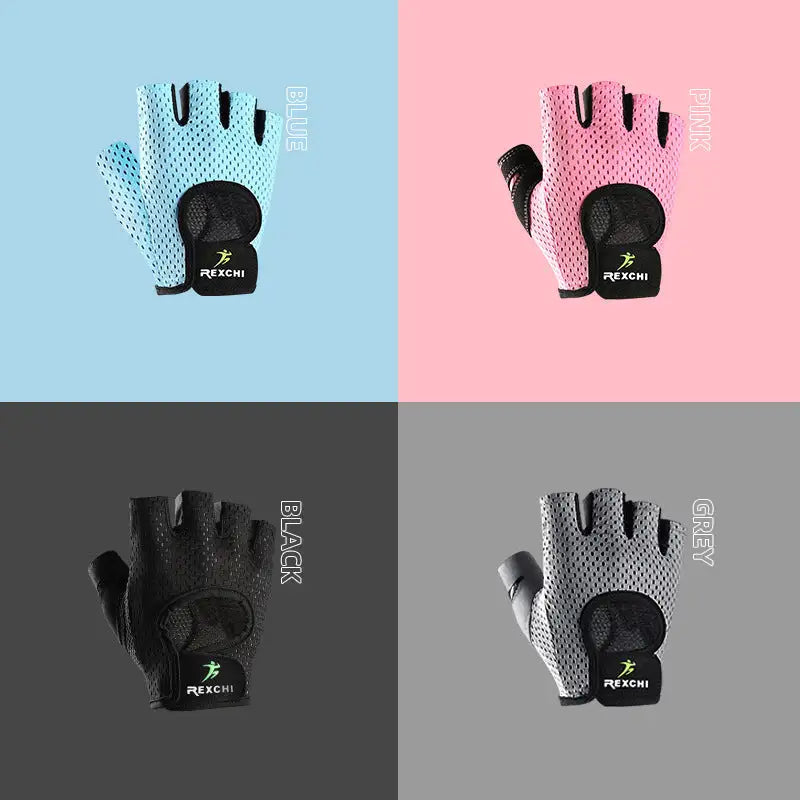 Fitness Sport Gloves – Breathable, Padded Training Gloves for Lifting, Cardio & Cross Training